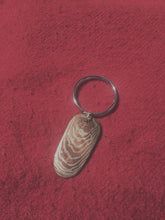 mokume gane key chain.