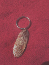 mokume gane key chain.
